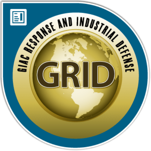 GRID GIAC Response and Industrial Defense
